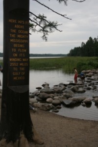 Where the Mississippi River begins