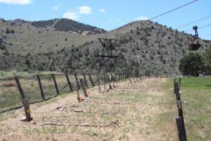 Tram over Boot Hill Cemetary